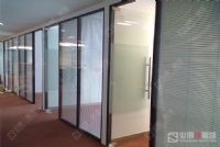 高隔間，辦公室成品玻璃隔斷業明佳隔斷墻